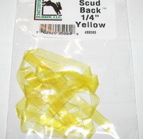 scud back 1/4 Yellow Hareline  